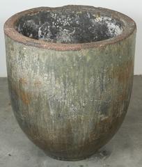 Large-Scale Glazed Foundry Crucible