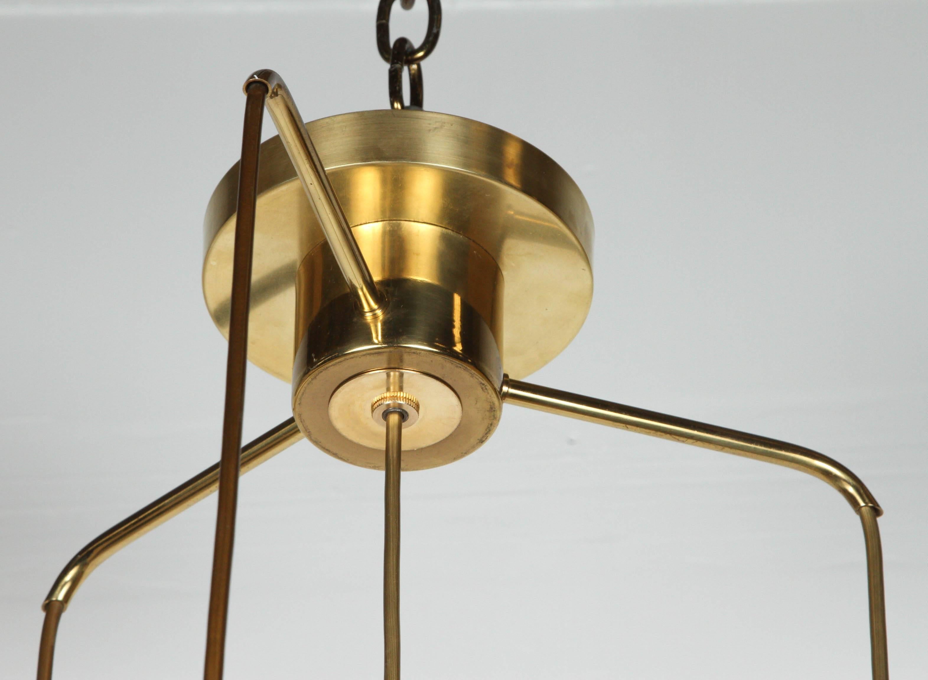 Verre brun Luminaire globe organique à quatre lumières par Doria en vente