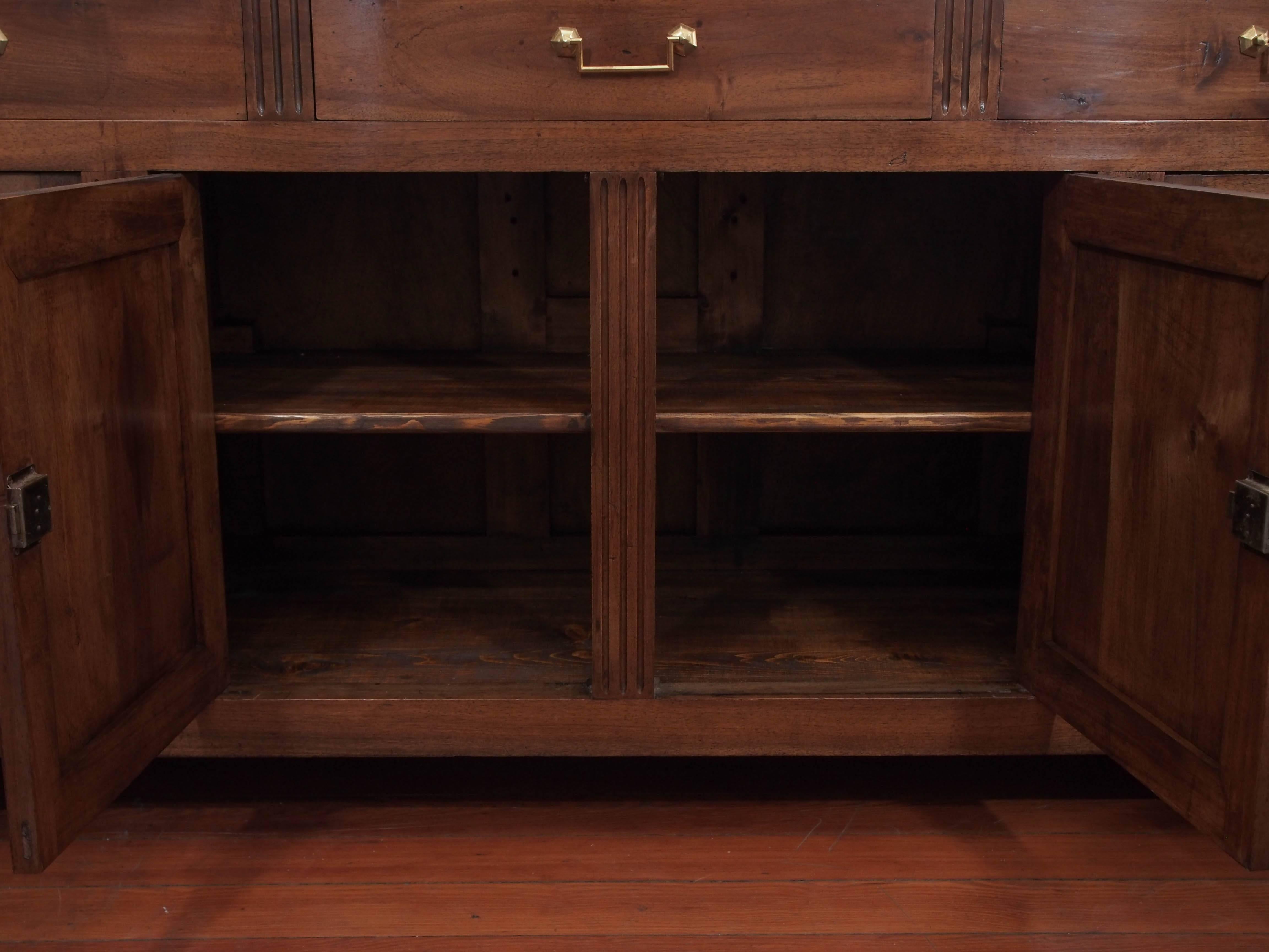 French 19th Century Walnut Directoire Enfilade For Sale