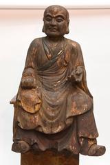 Large 19th Century Carved Figure of Buddha