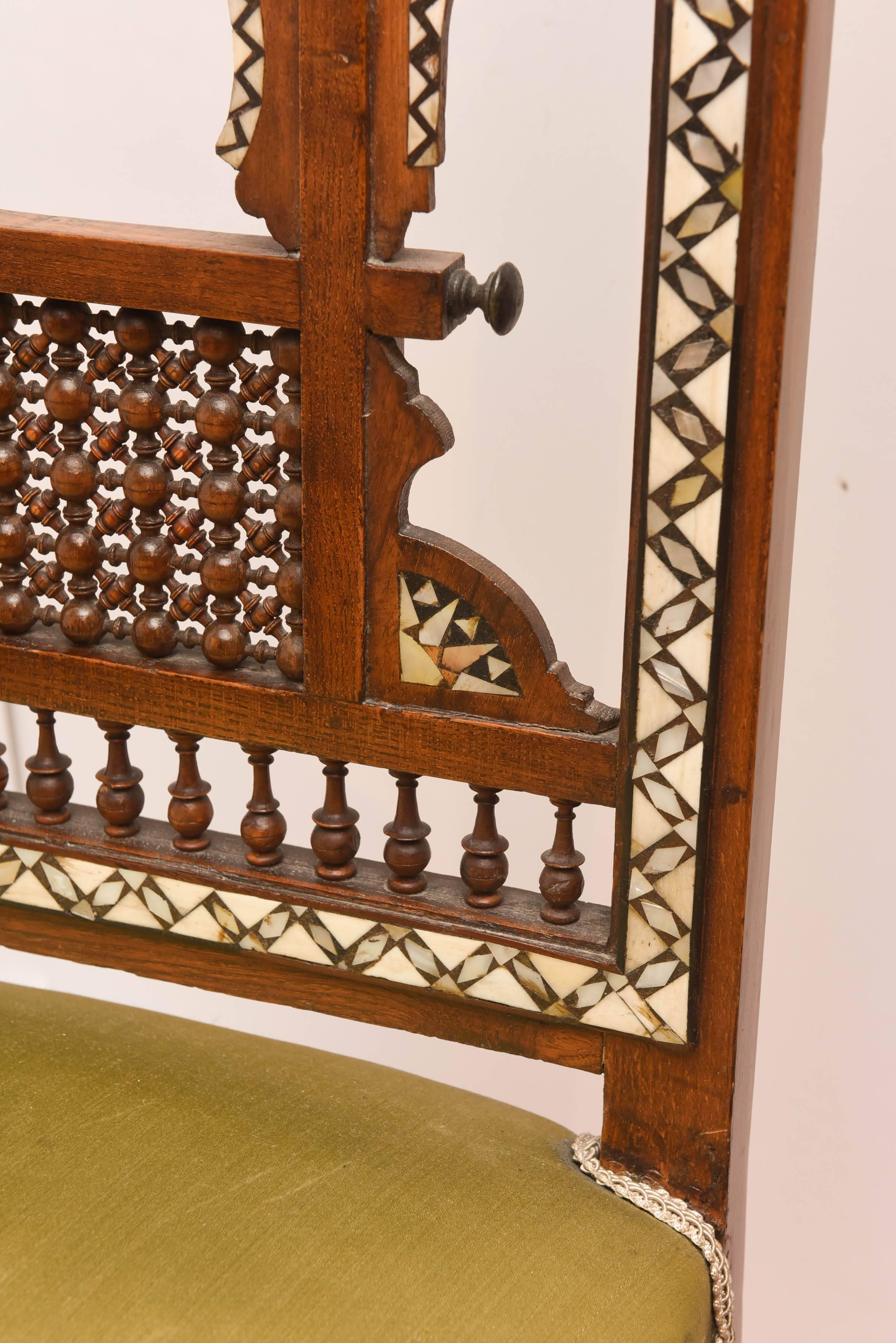 Superb Pair of 19th Century Ottoman Side Chairs 1