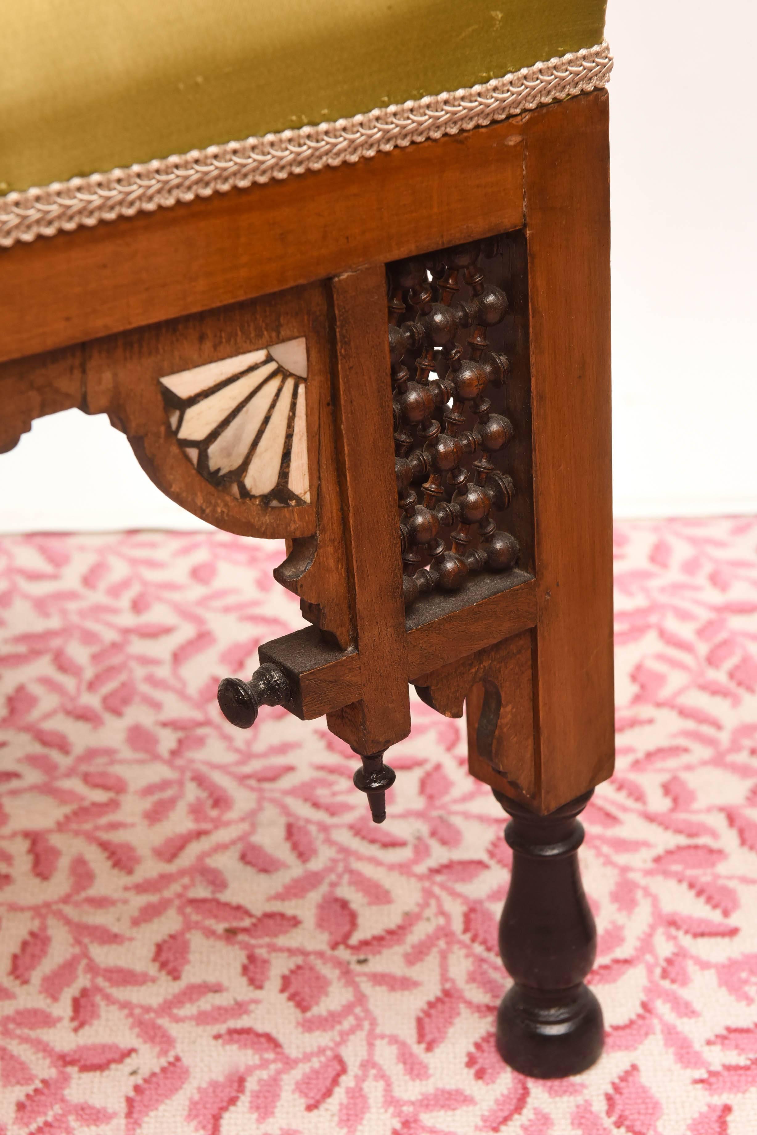 Superb Pair of 19th Century Ottoman Side Chairs 3