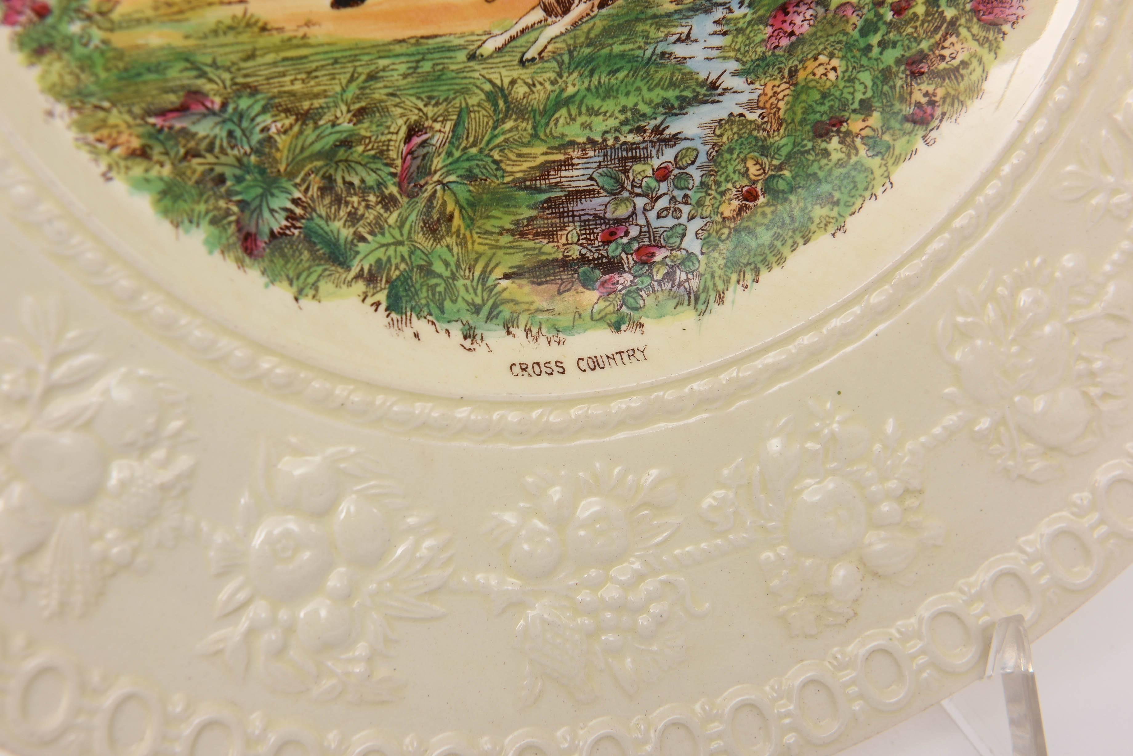 wedgwood hunting scene