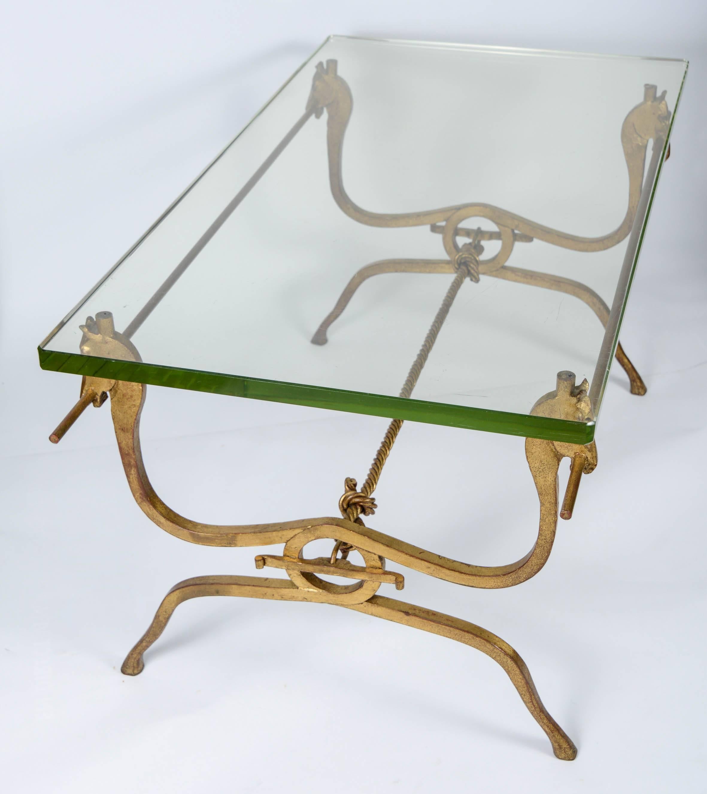 Jean-Charles Moreux Coffee Table, circa 1950 3