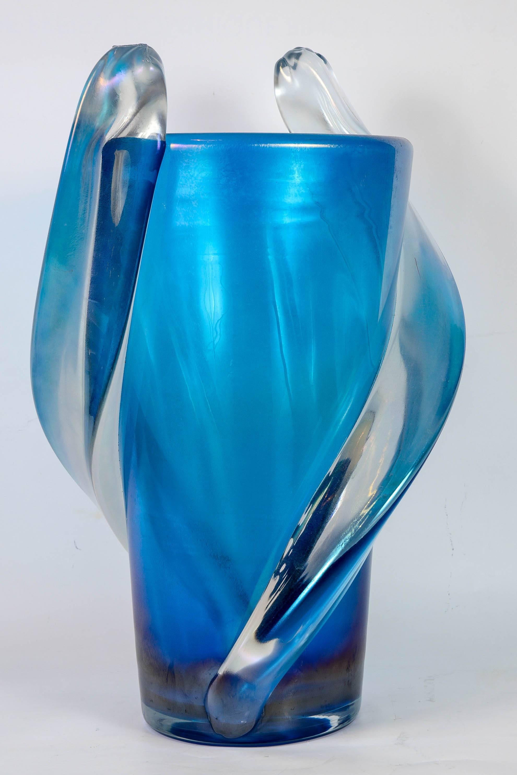 Italian Vase in Murano Glass
