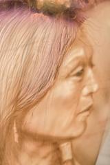 Hand-Painted Large Vase with Native Americans