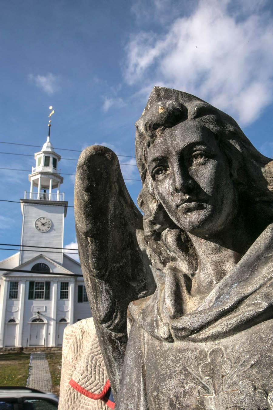 Zinc Statue of the Archangel Michael 1