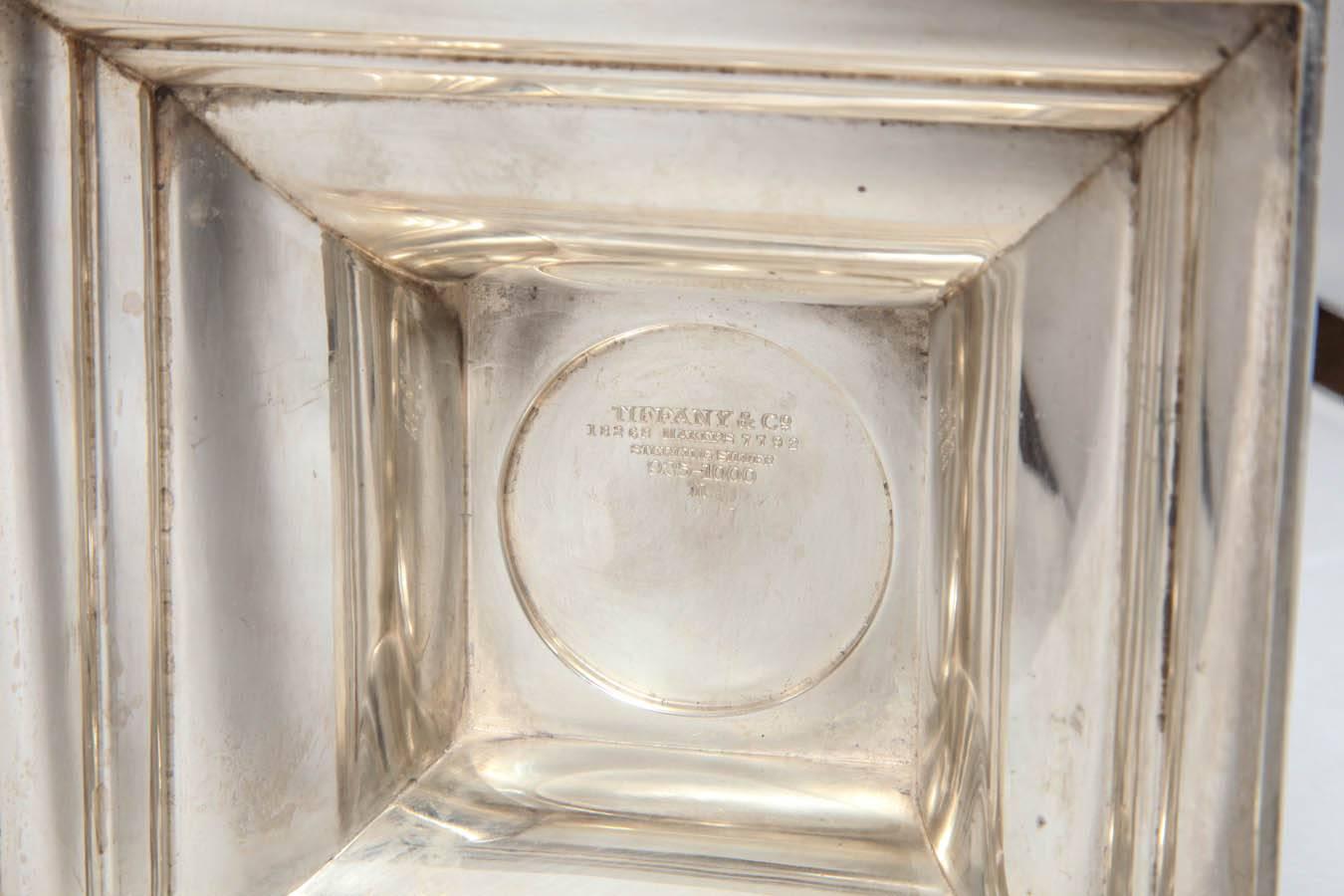 Beautiful Pair of Tiffany Sterling Silver Corinthian Column Candlesticks 3