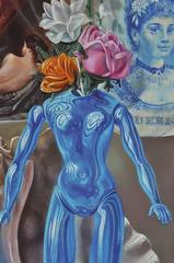 Aaron Bohrod Still Life "Blue Venus, " 1960s