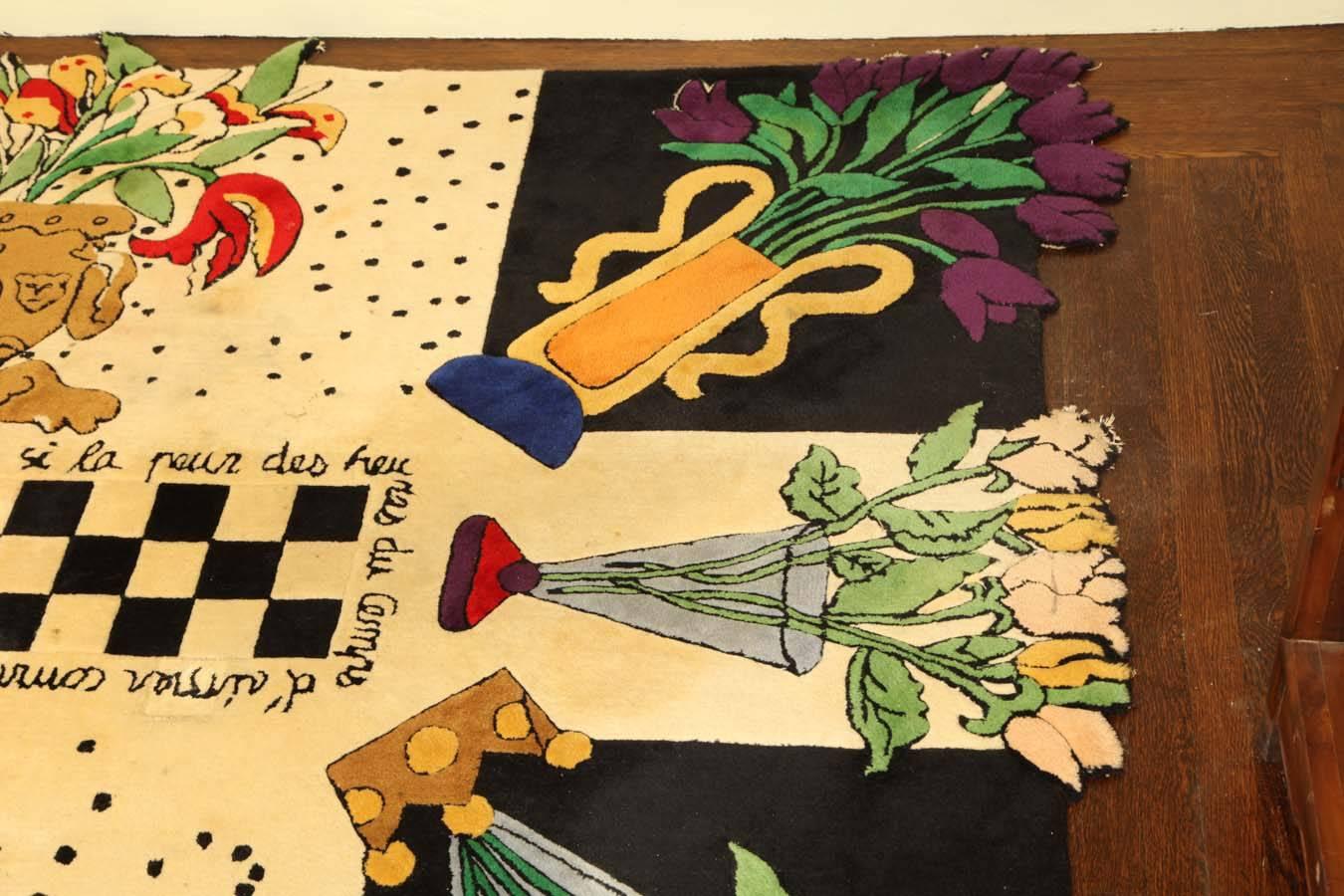 tapis jean charles de castelbajac