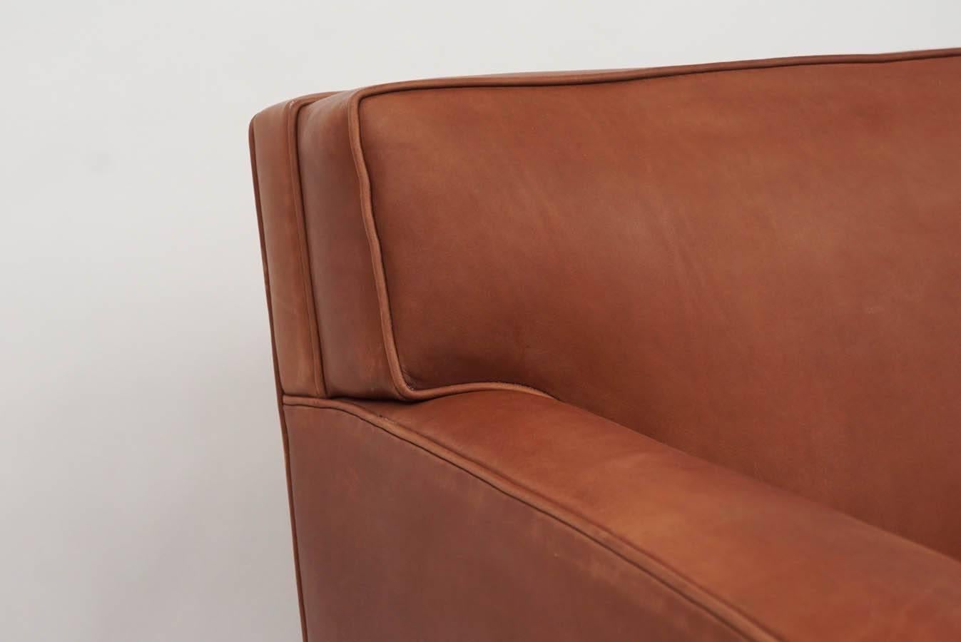 20th Century Donghia Leather Lounge Chair