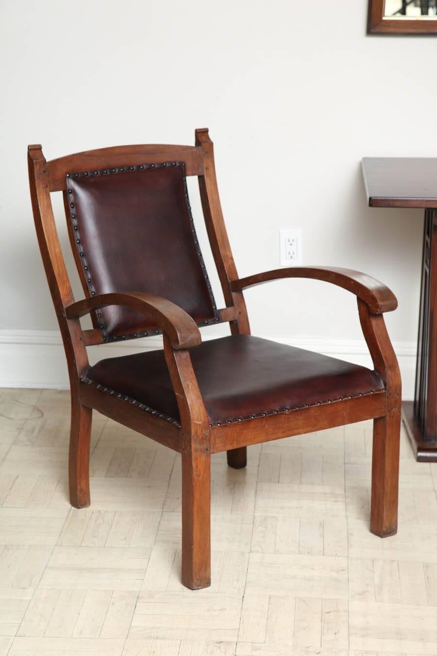 Pair of Late 19th Century Armchairs For Sale 5