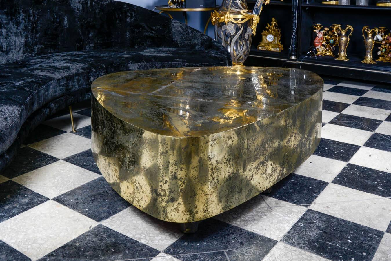 Low Table Patinated with Acid 3