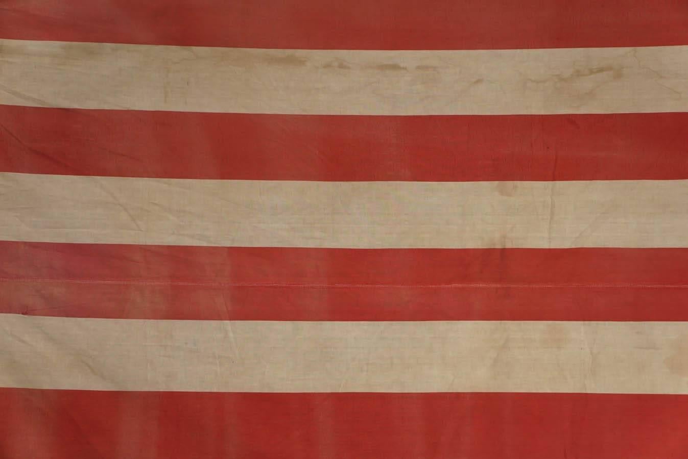 Early American 48 Star Flag, Very Large 1