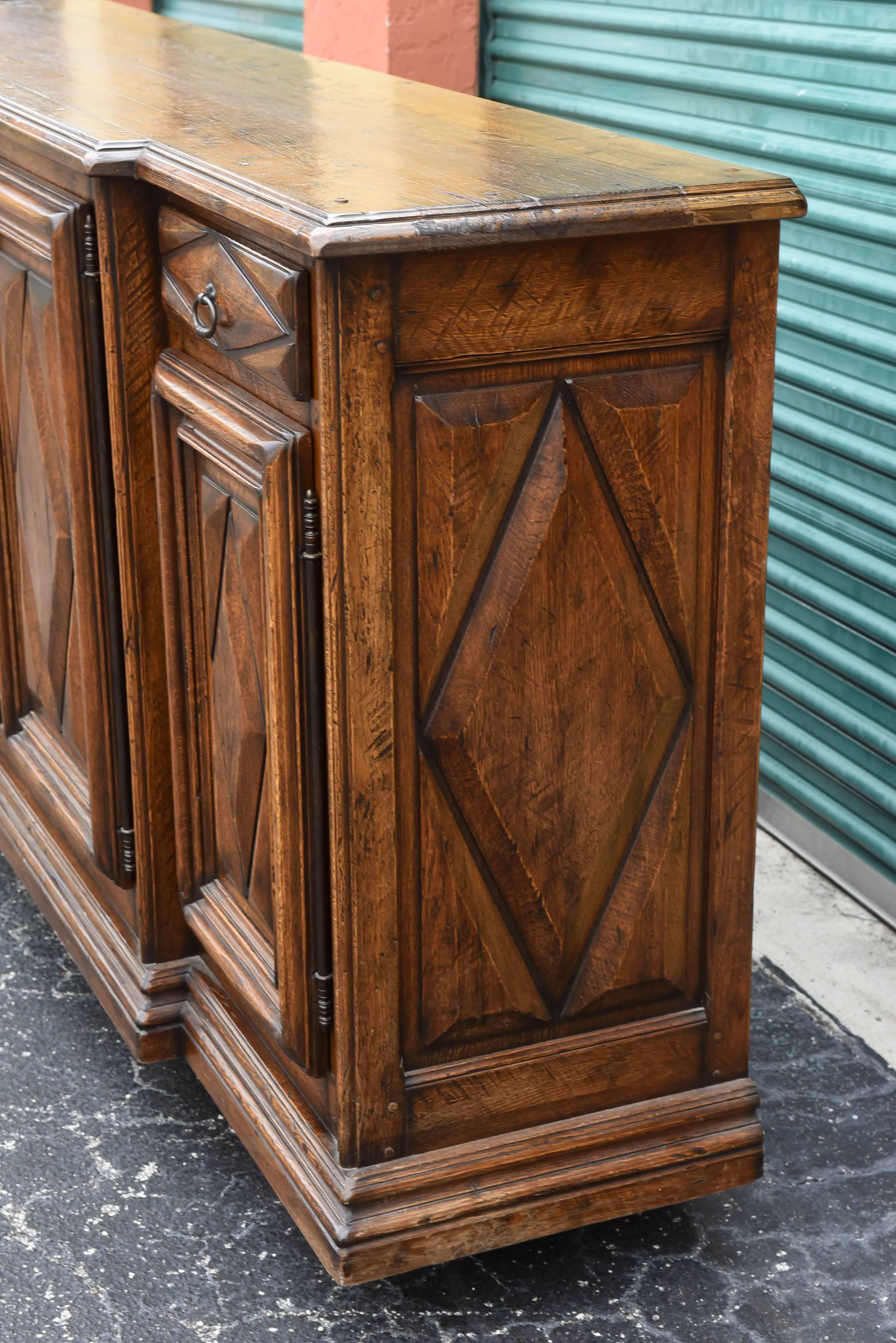  Late 20th Century Oak Server or Sideboard 2