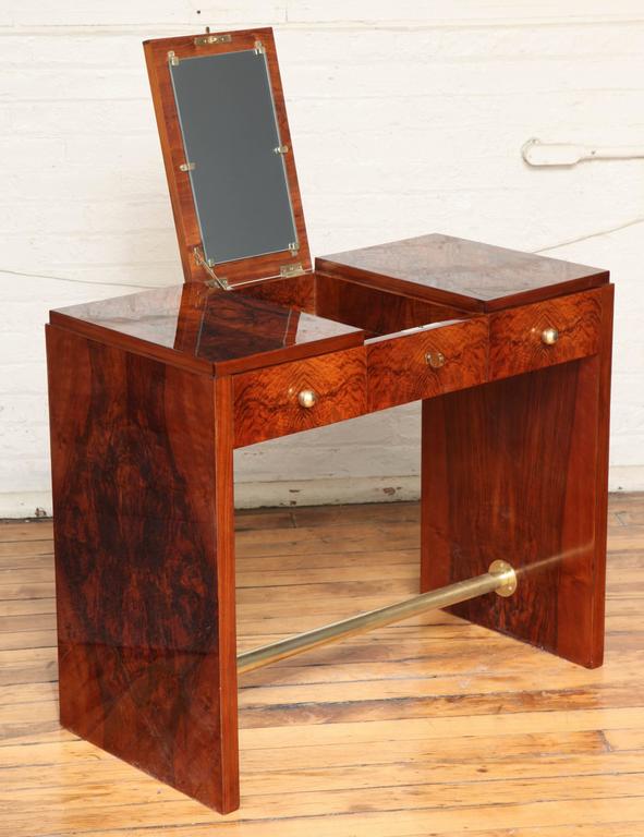 Art Deco MakeUp Table/Ladies Desk at 1stDibs