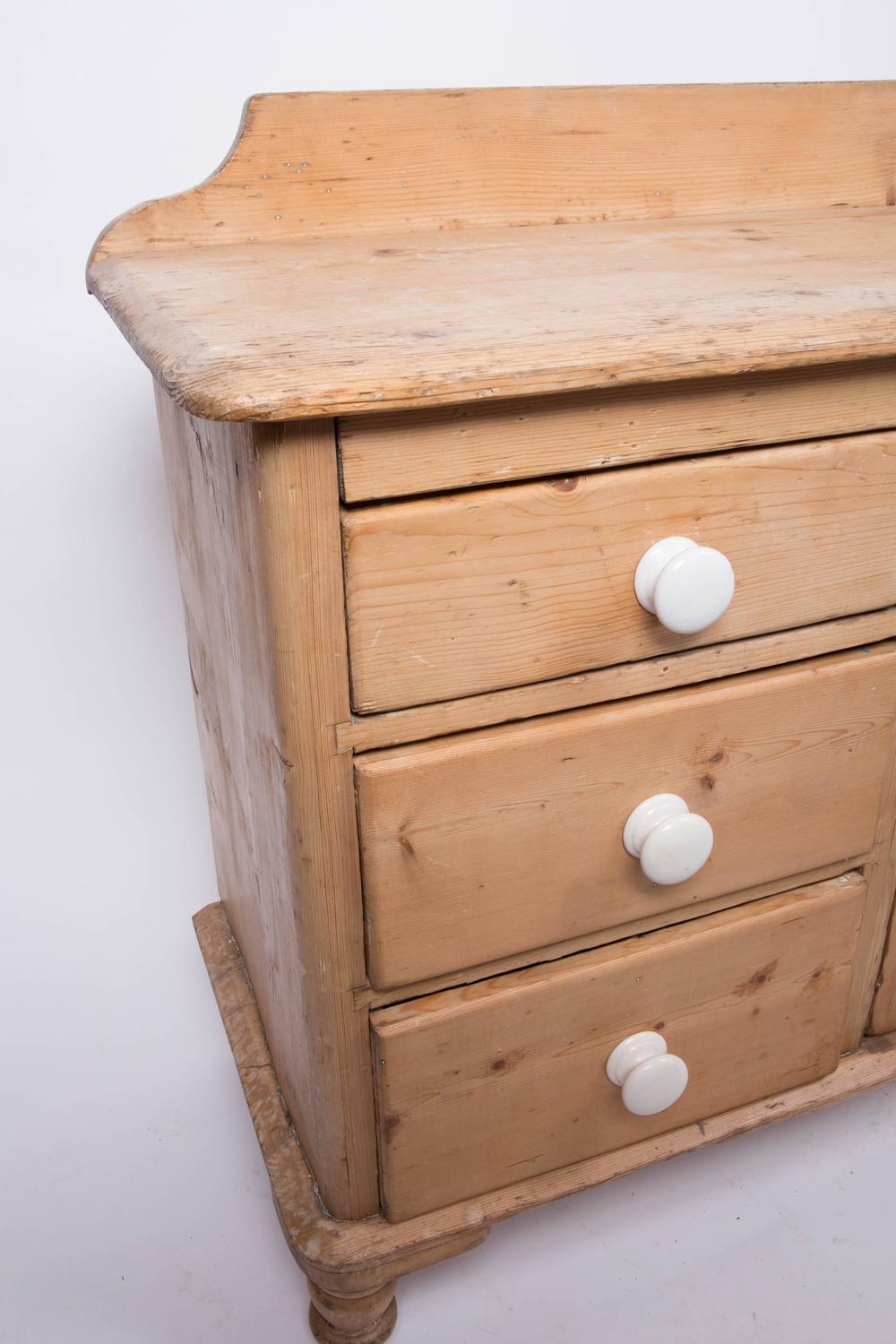English Country Pine Server For Sale at 1stdibs