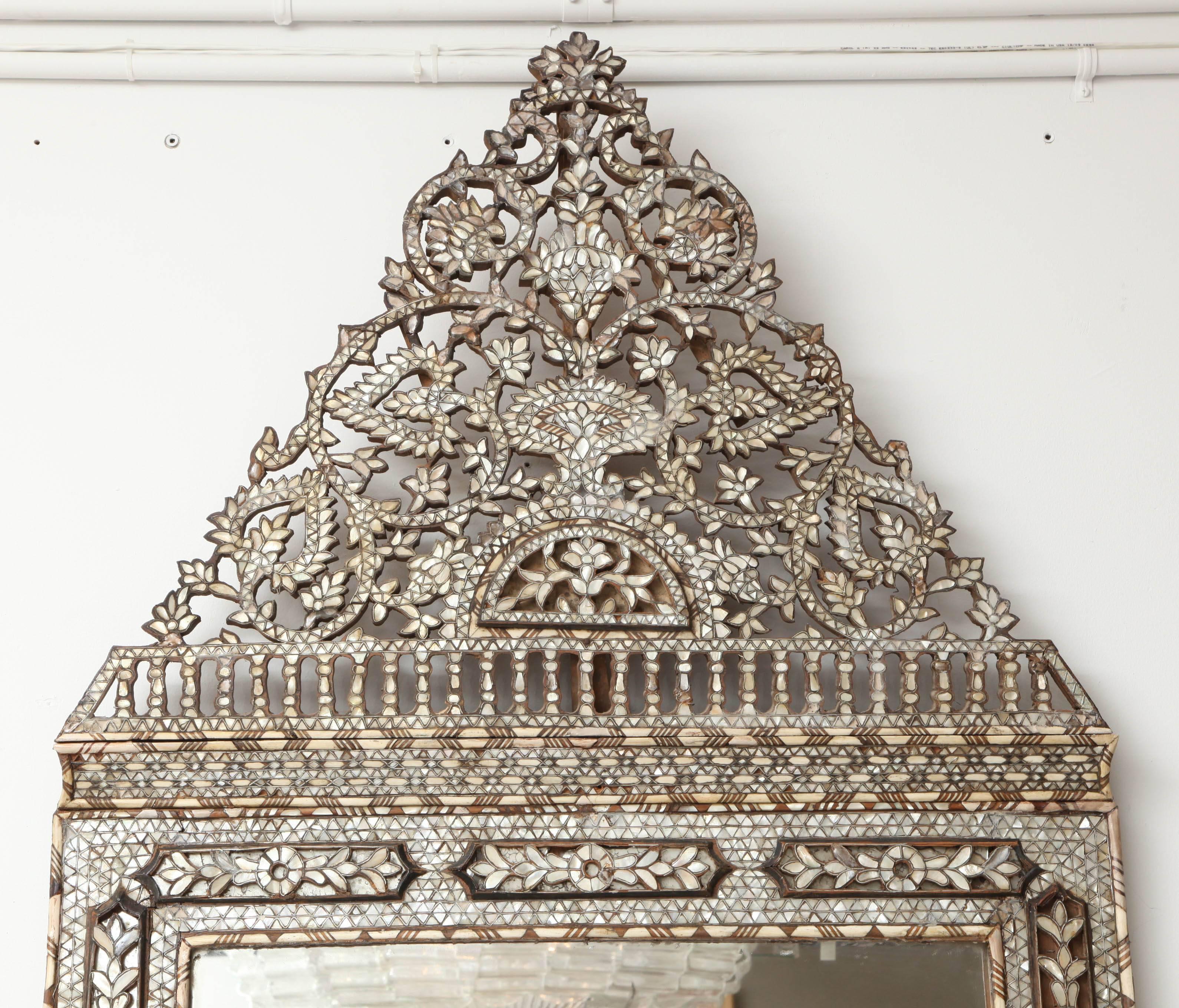 Exceptional 19th Century Syrian Mirror For Sale 2