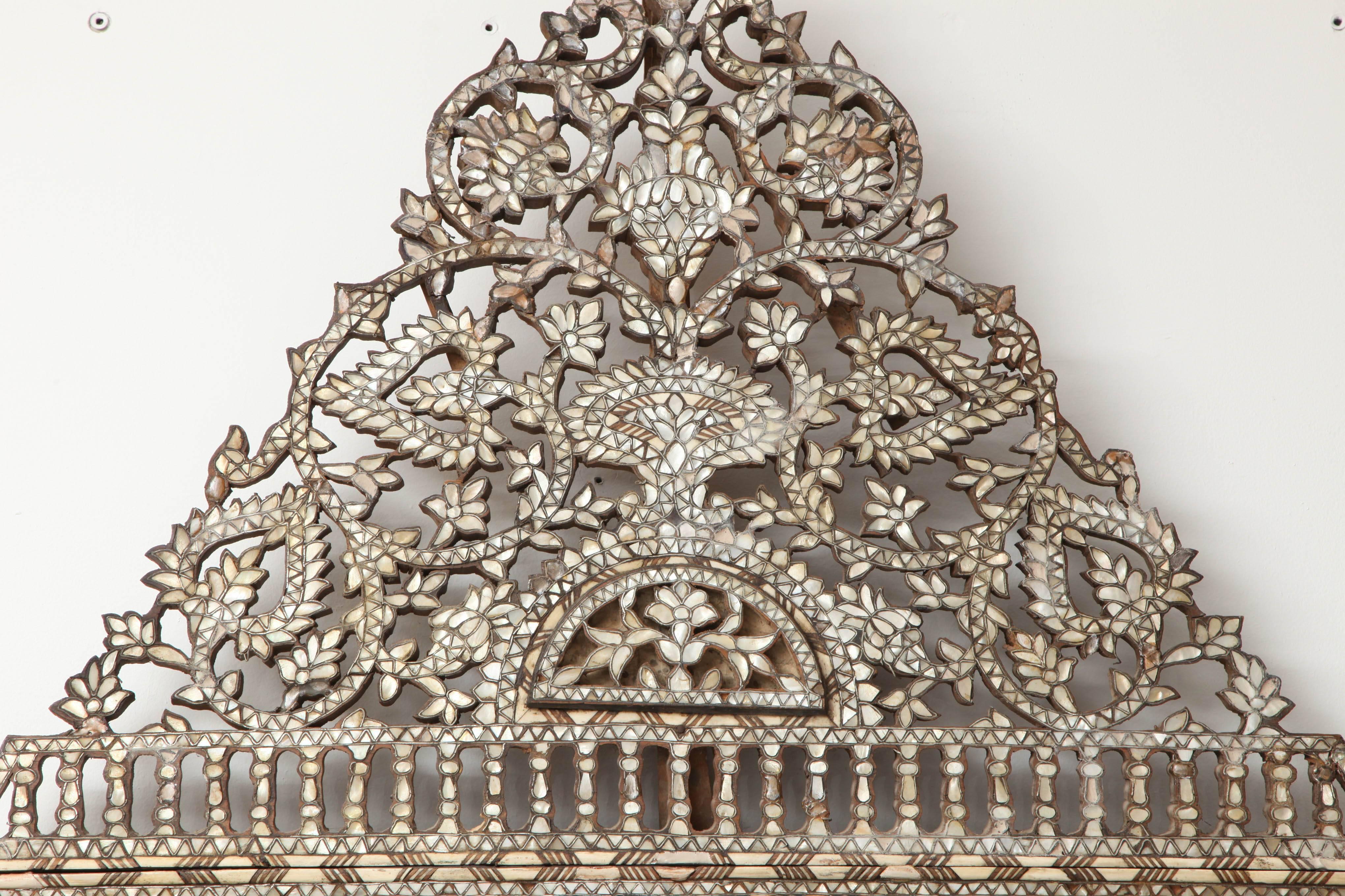 Exceptional 19th Century Syrian Mirror For Sale 3