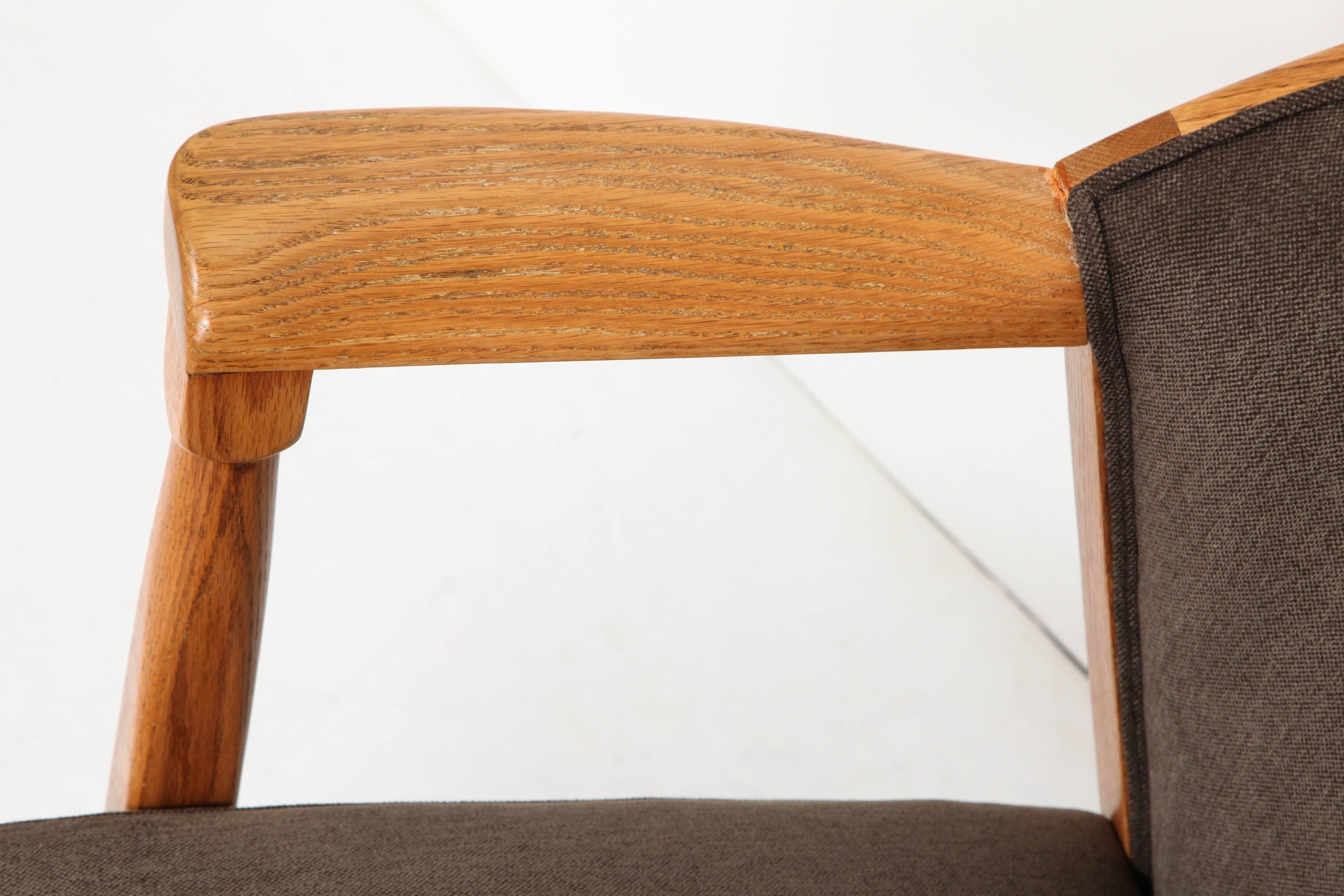Oak Armchair by Jack Van der Molen In Excellent Condition In New York, NY