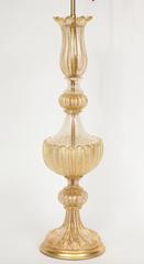 Barovier 22kt Goldfleck Muranoglas-Lampen mit Einschlüssen