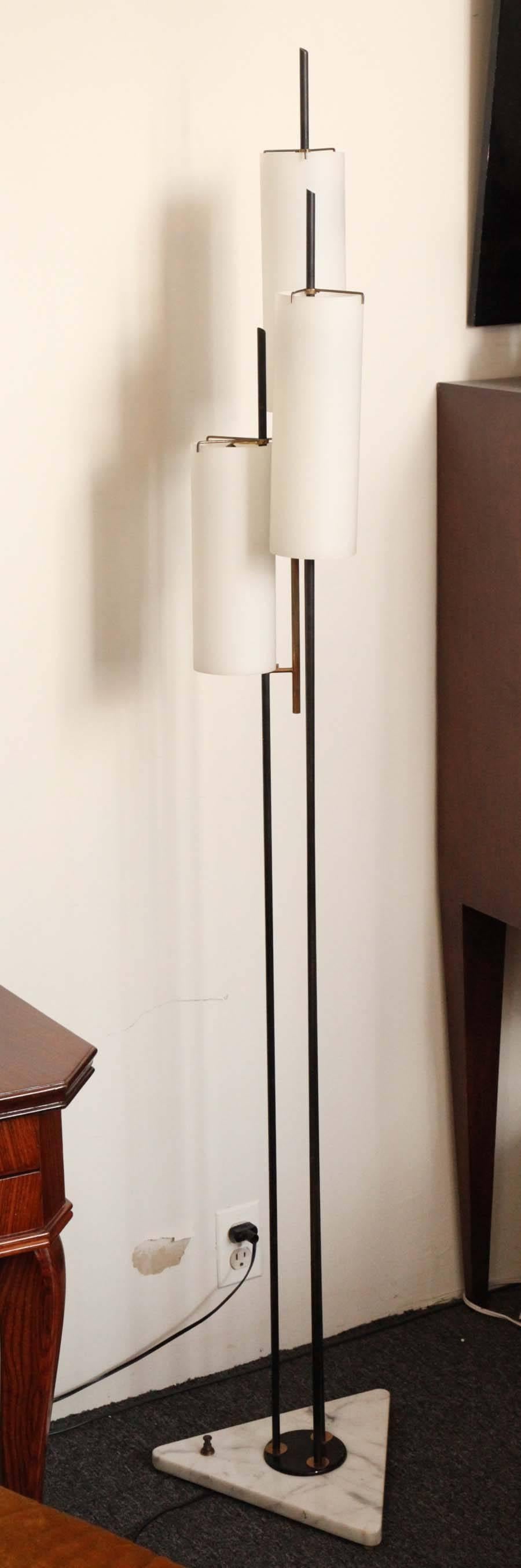 Stilnovo Floor Lamp Made in Milan In Excellent Condition In New York, NY
