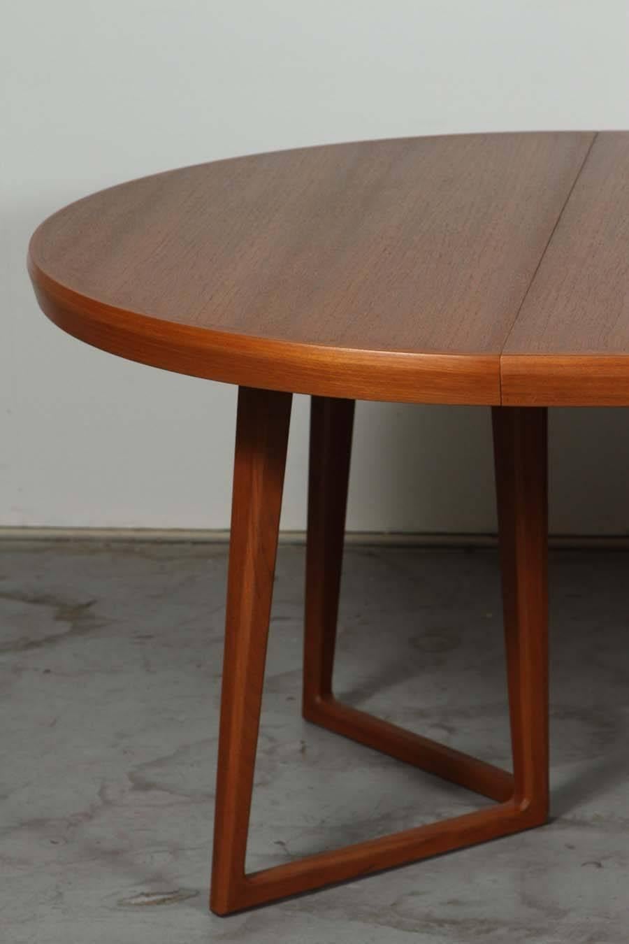 Rare Mid-Century Danish Teak Dining Set by Arne Vodder 2