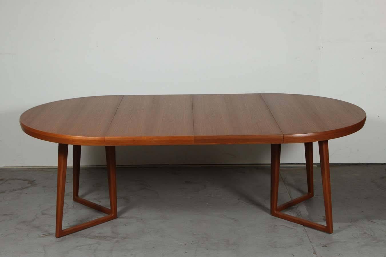 Rare Mid-Century Danish Teak Dining Set by Arne Vodder 3