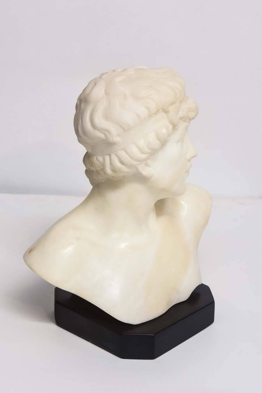 Belle Époque 19th Century Italian Marble Bust