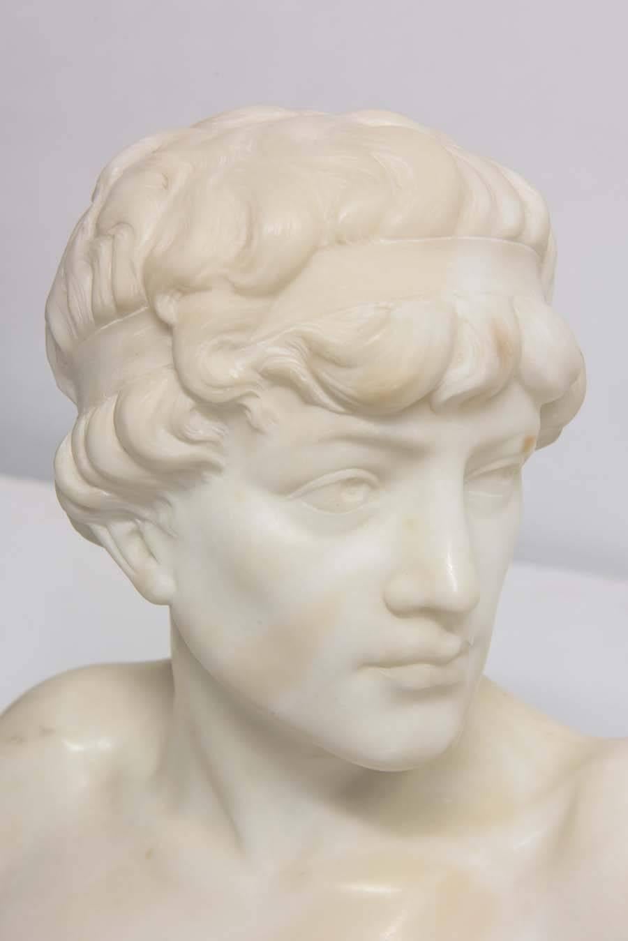 19th Century Italian Marble Bust 3