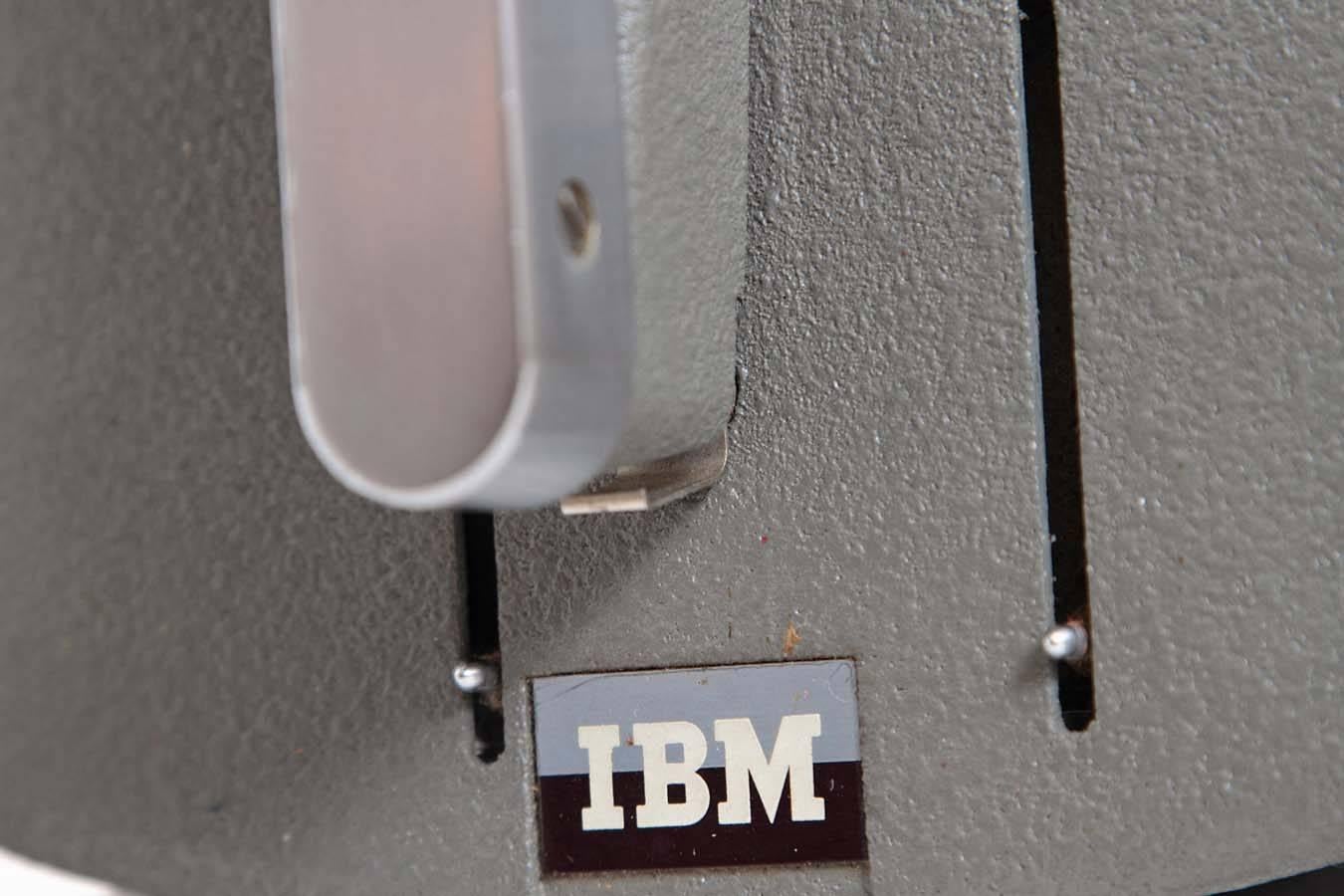 Machine Age Streamline Vintage Modernist IBM Computer Card Punches For Sale
