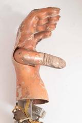 Animatronic Articulating Pneumatic Hand; Uncle Klunk ShowBiz Pizza 1980's