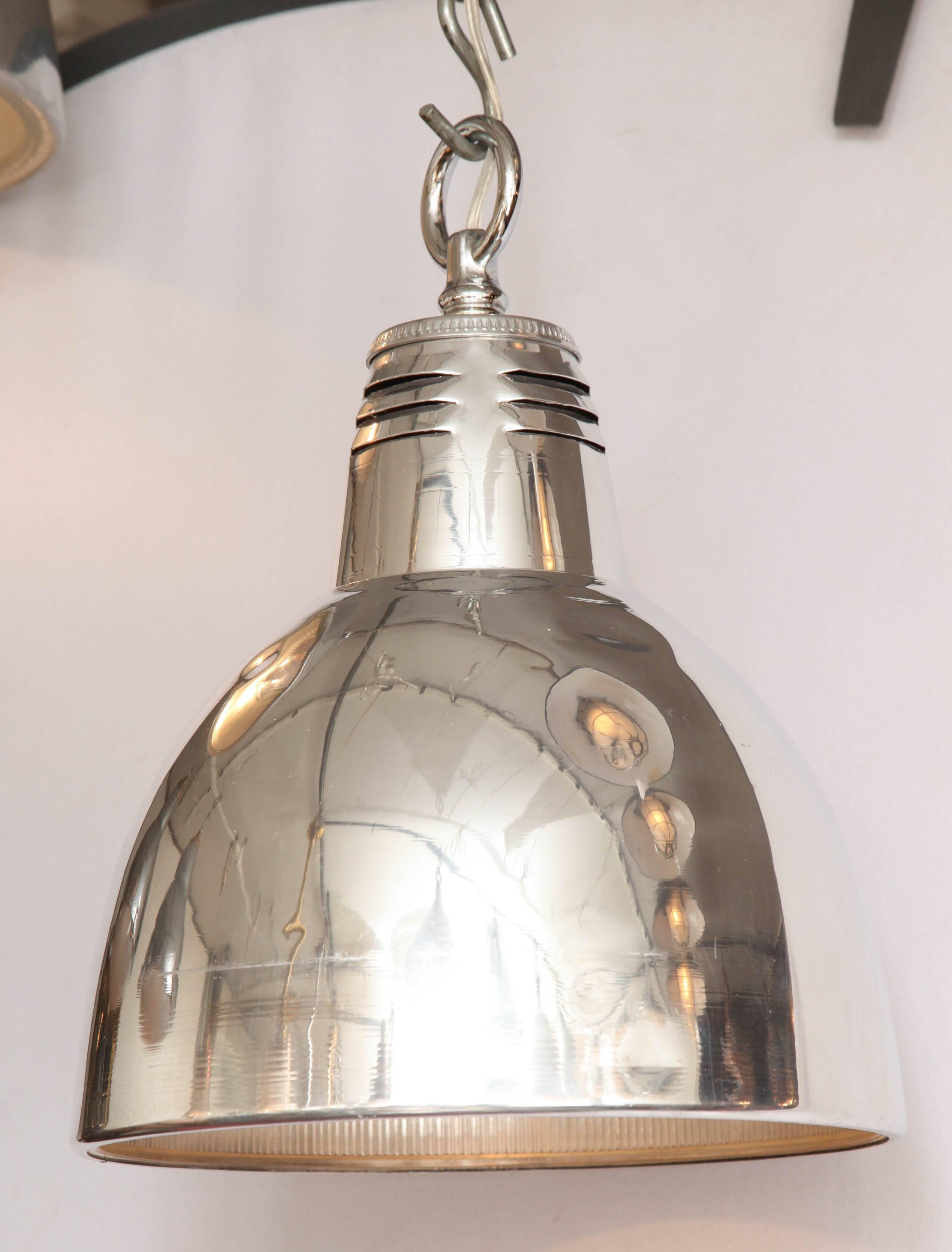 20th Century French Industrial Pendant