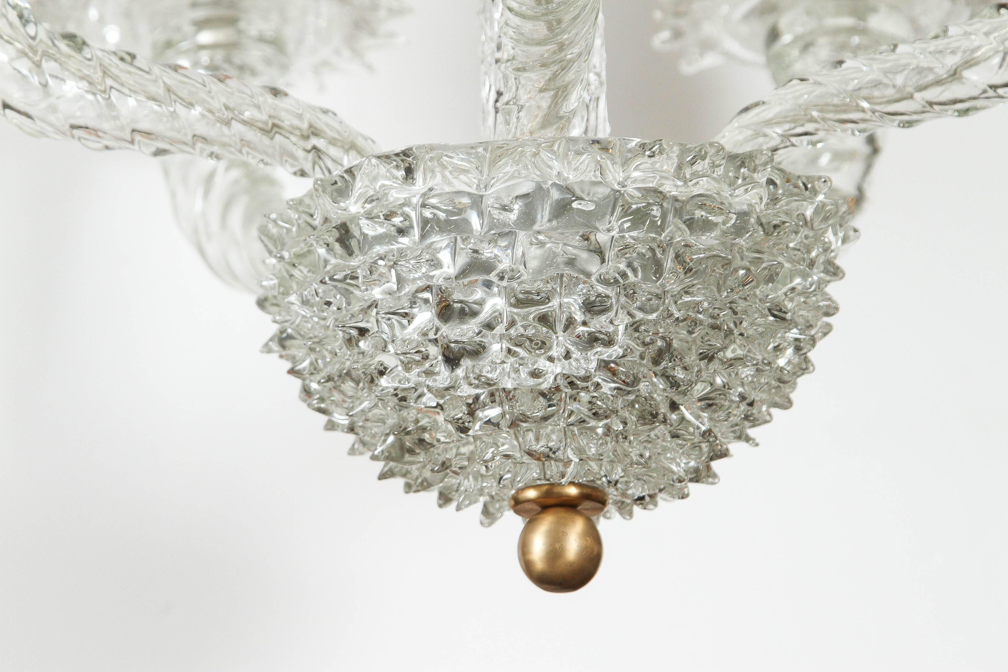 Italian Murano Glass Chandelier