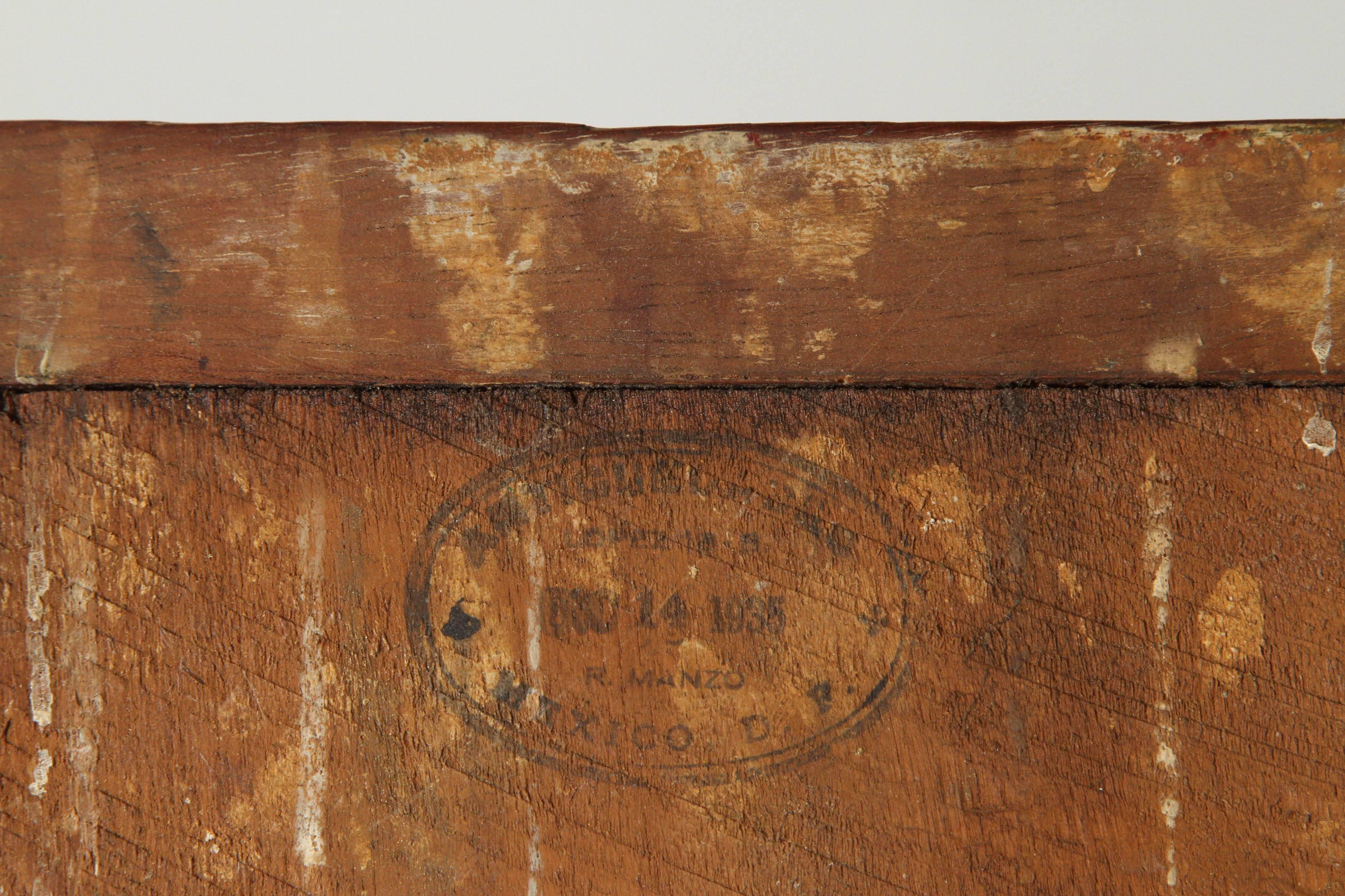 Mid-20th Century Pair of Vintage Wood Wall Shelves