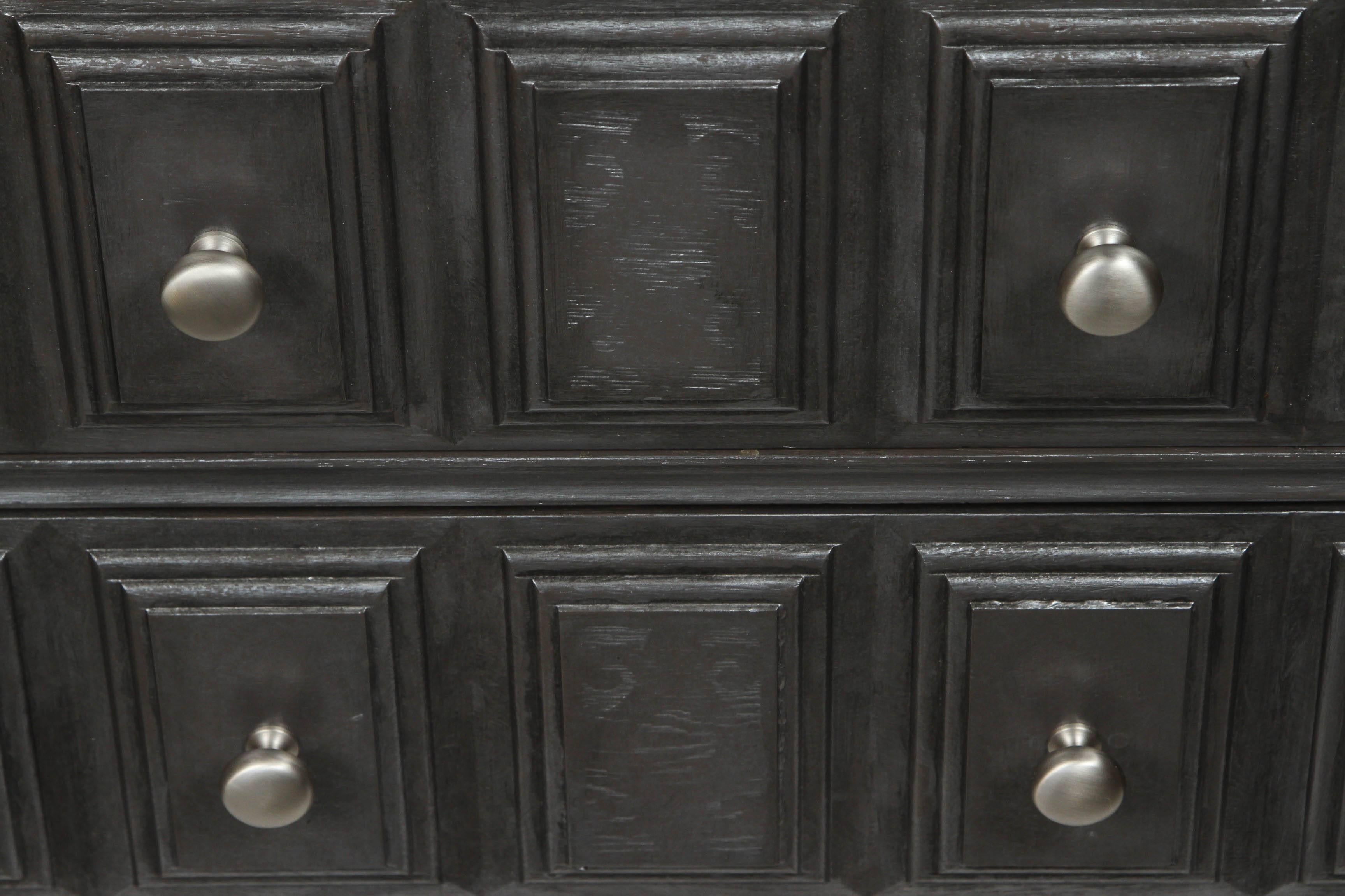 1970s Nightstand with Marble Top 1