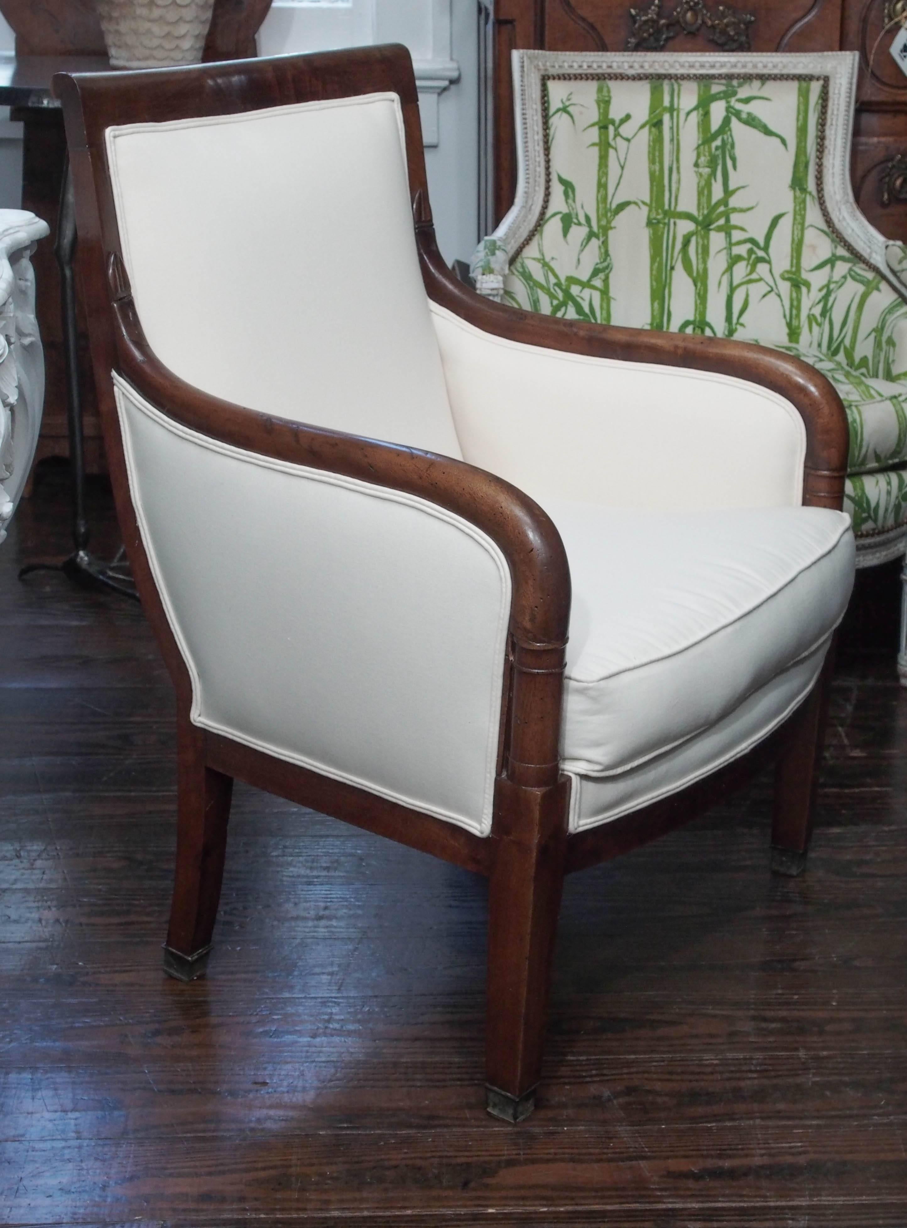 Restauration Charles X Bergere In Excellent Condition For Sale In New Orleans, LA