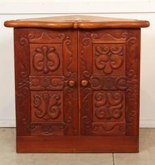 John Bauer Corner Cabinet