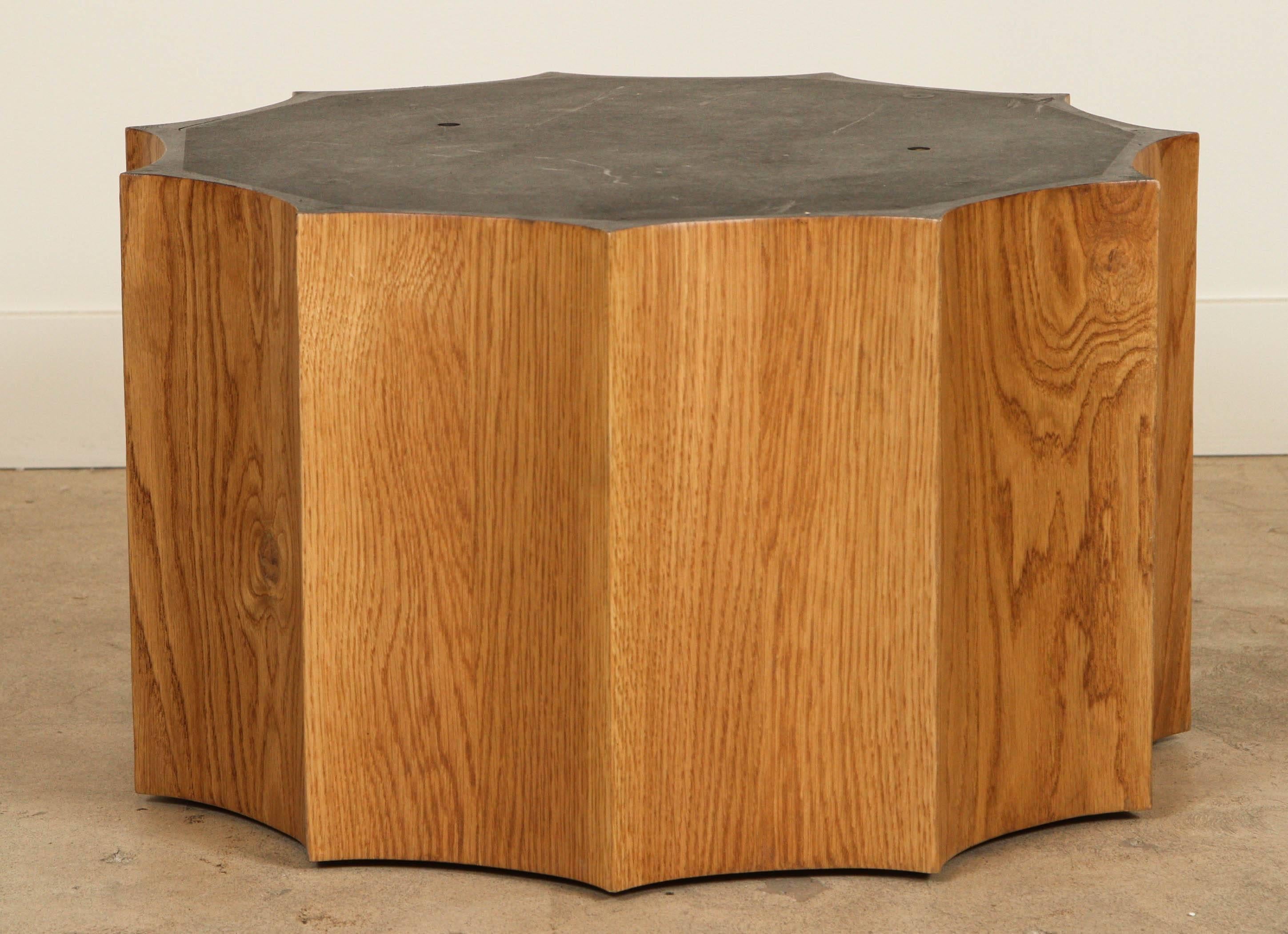 Normandie Coffee Table by Lawson-Fenning with Bronzetto Marble 1