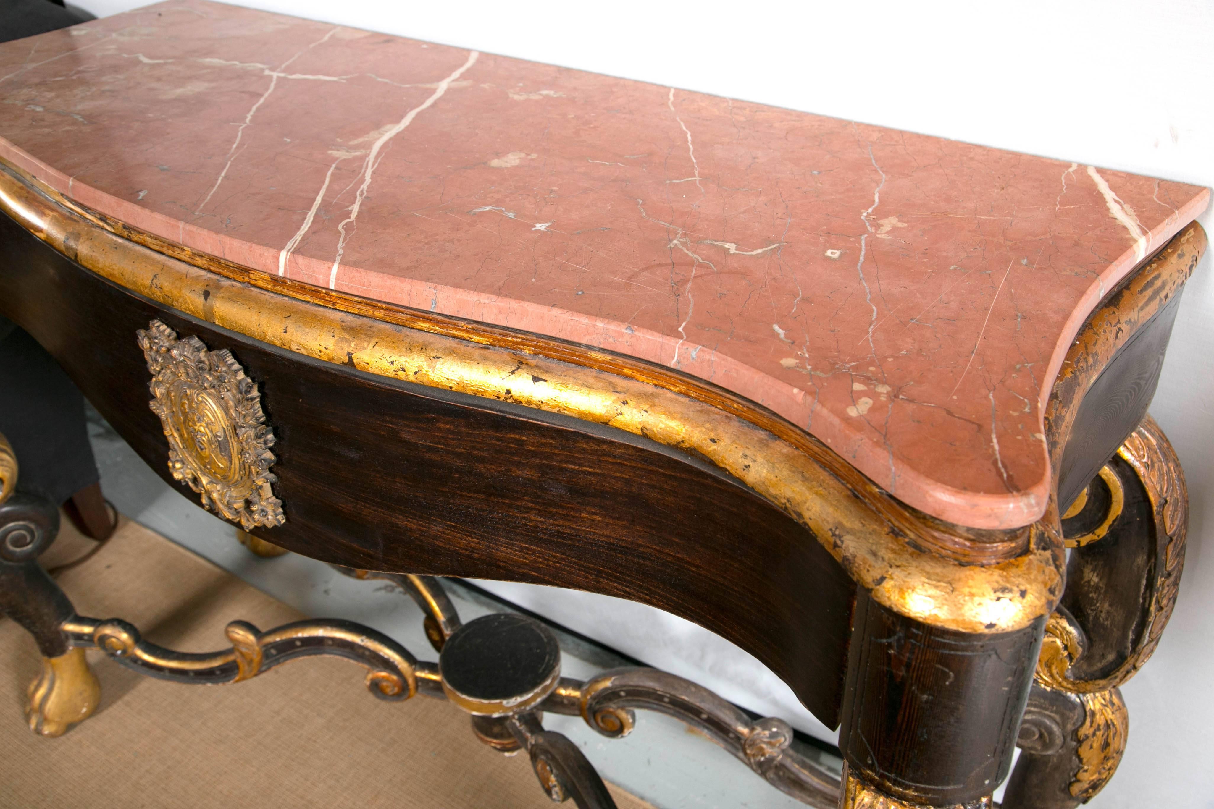 19th Century Marble-Top Console For Sale 2
