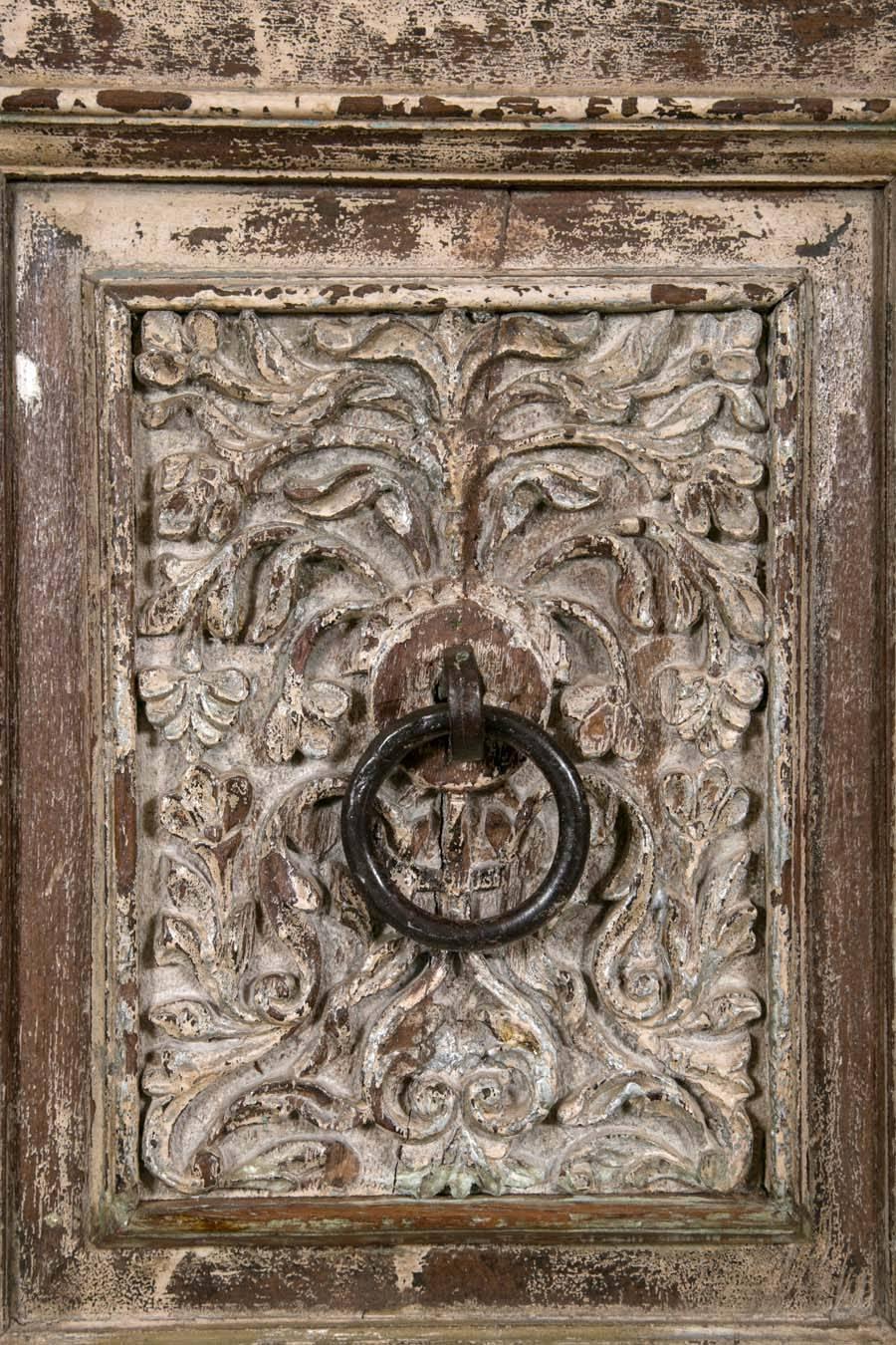 Indian Vintage Set of 20th Century Unique Carved Doors