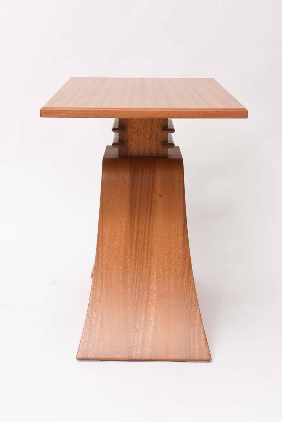 Mid-20th Century Restored Paul Frankl Side Table for Brown Saltman