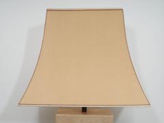 Vintage Lacquered Table Lamps with Bronze Mounts by Jean Claude Mahey
