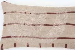 Vintage African Embroidered Pillow