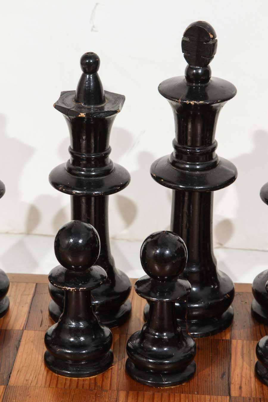 Vintage Chess Set For Sale at 1stdibs