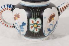 Early 18th Century Dutch Delft Individual Tea Pot
