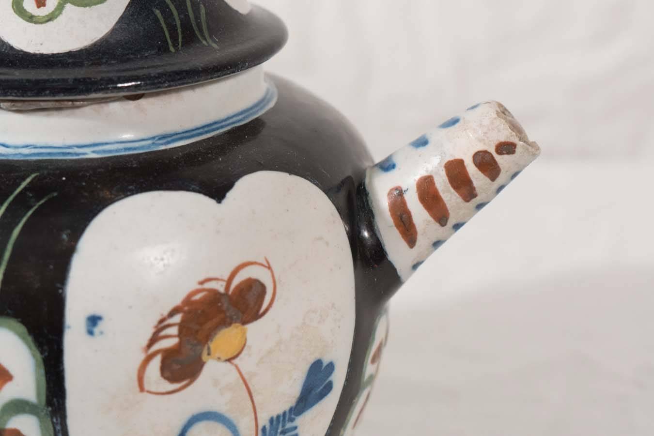 Early 18th Century Dutch Delft Individual Tea Pot at 1stdibs