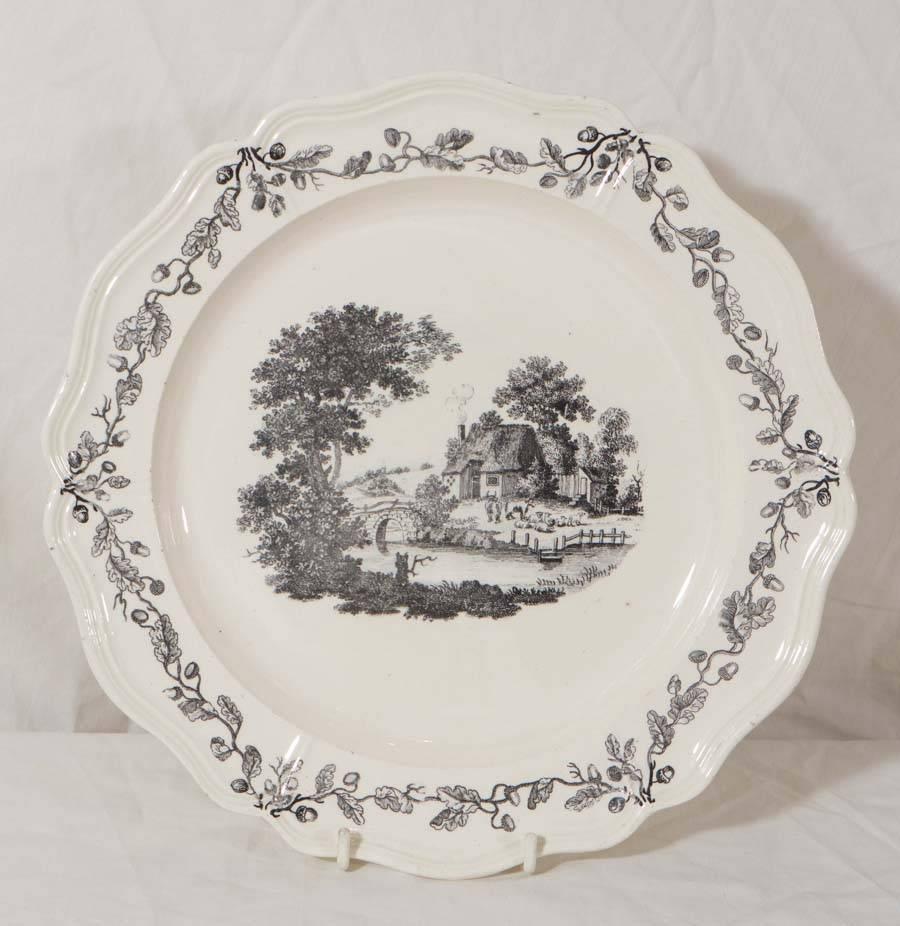 Romantic  18th Century Wedgwood Creamware Dishes 