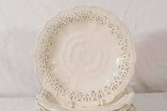 18th Century Pierced Creamware Fruit Plate