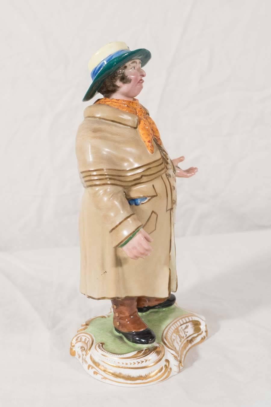 Nodding Head Figurine of Victorian Coachman IN STOCK In Excellent Condition In Katonah, NY